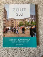 Zout 3.0 methode burgerschap, Boeken, Schoolboeken, Ophalen of Verzenden, Zo goed als nieuw, Overige niveaus