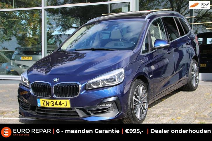 BMW 2-serie Gran Tourer 220i 7p. High Executive 4-CILINDER P, Auto's, BMW, Bedrijf, Te koop, 2-Serie Gran Tourer, ABS, Achteruitrijcamera