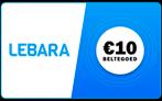 Lebara Beltegoed - €10, Telecommunicatie, Prepaidkaarten en Simkaarten, Ophalen of Verzenden, Nieuw, Overige providers, Prepaidkaart
