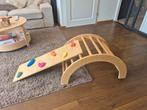 Klimboog met klimplank, Kinderen en Baby's, Speelgoed | Houten speelgoed, Ophalen, Zo goed als nieuw, Overige typen