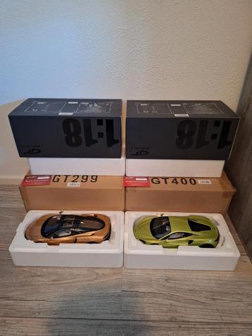 2x Mclaren GT en Artura GT SPIRIT 1:18 beschikbaar voor biedingen
