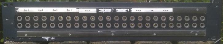 Verbindingspaneel 48 in - 48 uit Patchpaneel, Muziek en Instrumenten, Kabels en Stekkers, Gebruikt, Apparatuur, Ophalen of Verzenden