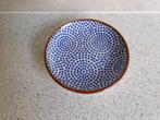 Bord 10 cm. Blauw Yasmine by Xenos, Keramiek, Ophalen of Verzenden, Zo goed als nieuw, Bord(en)