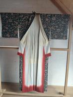 Traditionele Japanse Kimono red black flower, Ophalen of Verzenden