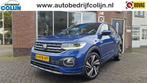 Volkswagen T-Cross 1.0 TSI 110pk 2x R-Line, DSG automaat NL, Auto's, Volkswagen, T-Cross, Gebruikt, Blauw, Origineel Nederlands