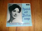 Teresa Berganza - Spanish and Italian Songs, Gebruikt, Klassiek, 7 inch, Single