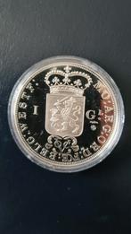 Zilveren Replica Nederlandse Maagd in Zilver 1 Gulden 1786., Postzegels en Munten, Munten | Nederland, 1 gulden, Vóór koninkrijk