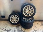 Set Aluett KBA48663 5x114.3 17” Suzuki Nissan Toyota Kia Hyu, Gebruikt, Banden en Velgen, 17 inch, Personenwagen