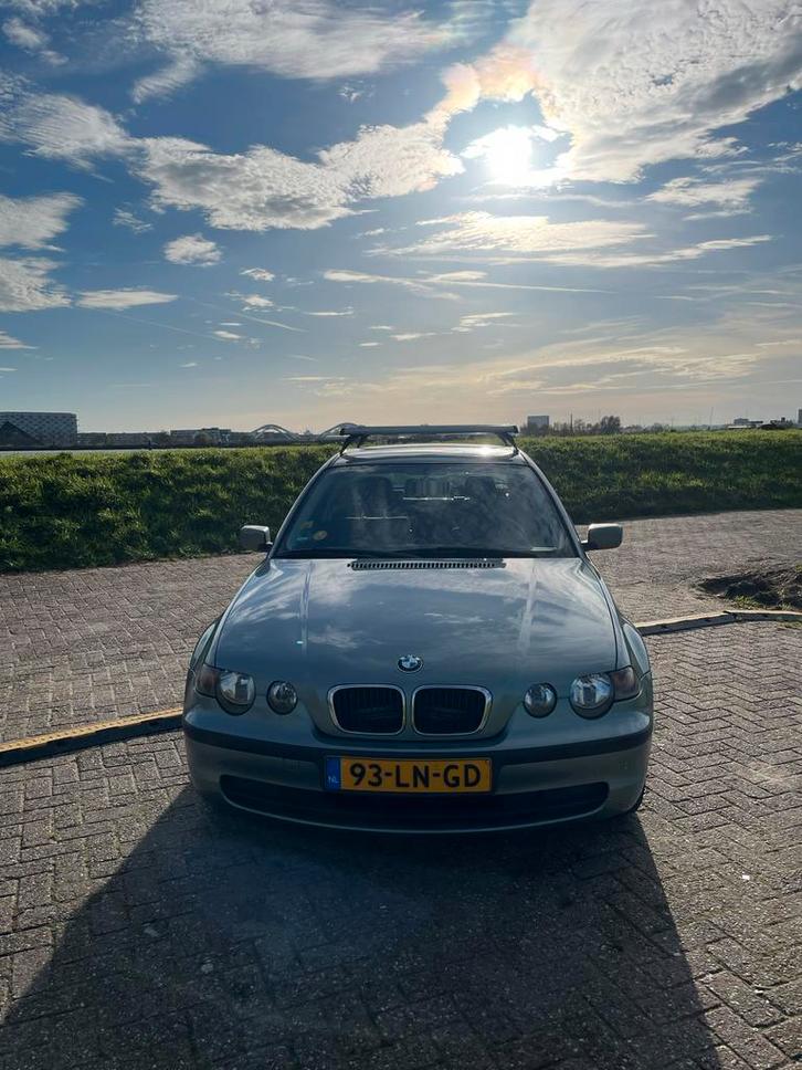 BMW 3-Serie 1.8 316 Compact 2003, Auto's, BMW, 3-Serie, Airconditioning, Cruise Control, Dakrails, Elektrische ramen, LED verlichting