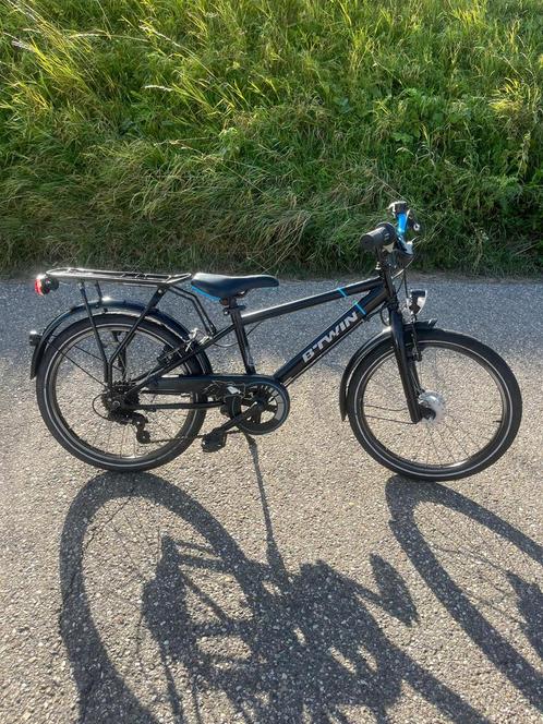 Btwin mountainbike 20 inch met 6 versnellingen, Fietsen en Brommers, Fietsen | Jongens, Zo goed als nieuw, 20 inch, Versnellingen