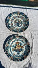 Twee antieke Makkum borden, Antiek en Kunst, Antiek | Wandborden en Tegels, Ophalen