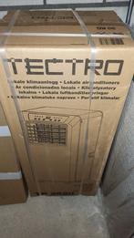 Tectro mobiele airco TP2520 2,0kW en universele raamafdictin, Afstandsbediening, 2 snelheden, Verwarmen, Zo goed als nieuw