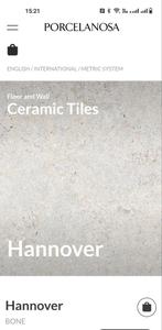 Porcelanosa tile 120x120, Doe-het-zelf en Verbouw, Tegels, Ophalen, 60 cm of meer, Nieuw, 5 tot 10 m²