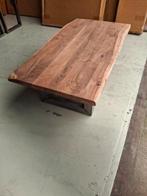 Bruuts salontafel nieuw in doos 130x70 pure steel poten, Ophalen, 100 tot 150 cm, Rond, Nieuw