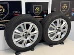 Opel Corsa D 2 stuks banden met velgen 195/55R16 bj.2014, Auto-onderdelen, Banden en Velgen, Overig, Gebruikt, 16 inch, Banden en Velgen
