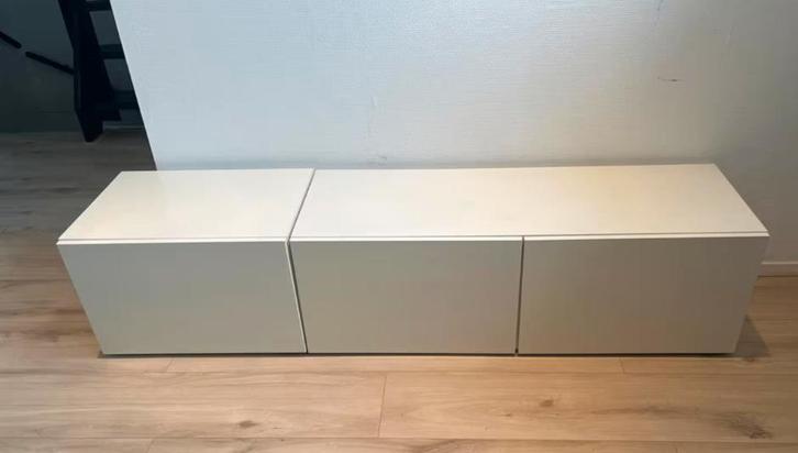 Twee IKEA BESTA kasten (60x40 & 120x40), Huis en Inrichting, Kasten | Televisiemeubels, Gebruikt, Minder dan 100 cm, 50 tot 100 cm