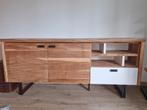 Teakhout dessoir 175cm breed (Xooon), Huis en Inrichting, Kasten | Dressoirs, Ophalen, Gebruikt, 150 tot 200 cm, Teakhout