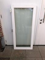 Hardhouten raam 1495x690mm, Minder dan 80 cm, Dubbelglas, Gebruikt, 120 tot 160 cm