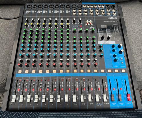 Yamaha MG16XU 16 kanaals mixer / mengpaneel, Muziek en Instrumenten, Mengpanelen, Gebruikt, 10 tot 20 kanalen, Microfooningang