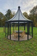 Luxe glazen prieel – Carrousel Pagode – tuinkamer / serre, Ophalen, 3 ramen of meer, 250 tot 500 cm, Overige typen