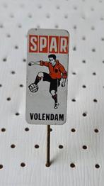 Voetbalspeldje Volendam - Spar, Ophalen of Verzenden, Gebruikt, Sport, Speldje of Pin