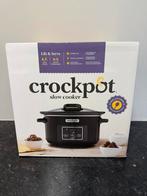 Crockpot Slow cooker 4,7 ltr programmeerbaar, Witgoed en Apparatuur, Slowcookers, Ophalen of Verzenden, Vaatwasmachinebestendig