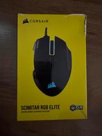 Corsair Scimitar RGB Elite Gaming Muis, Ophalen, Rechtshandig, Muis, Ergonomisch