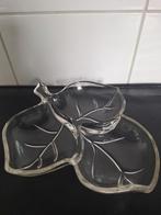 Vintage atlas glas serveer / snack schaaltje, Ophalen of Verzenden