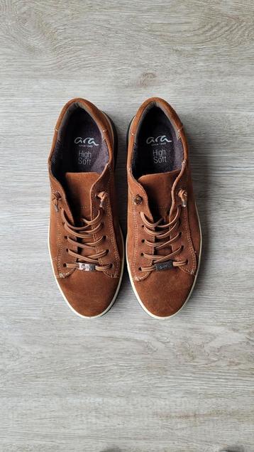 Ara suede mocca bruine sneakers maat 40 beschikbaar voor biedingen
