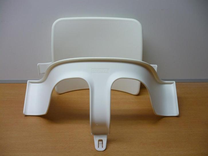 Stokke Tripp Trapp witte babyset., Kinderen en Baby's, Kinderstoelen, Zo goed als nieuw, Meegroeistoel, Stoelverkleiner, Ophalen of Verzenden
