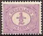 Nederland NVPH nr 50 pfr Cijfer 1899, Postzegels en Munten, Postzegels | Nederland, Ophalen of Verzenden, T/m 1940, Postfris