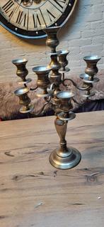 Kandelaar 9 armen, Ophalen, Zilver