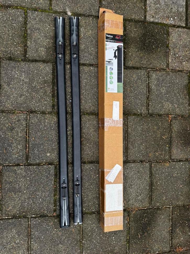 Railing G3 Dakdragers universeel voor open dakrail (Touran), Auto diversen, Dakdragers, Gebruikt, Ophalen