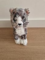 Knuffel Ikea kat poes Lilleplutt grijs wit K7124, Ophalen of Verzenden