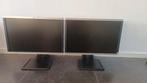 Twee HP Compaq LA2205wg Monitoren, VGA, Gebruikt, Full HD, Ophalen of Verzenden