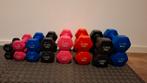Dumbbell Set Nylon 1-8kg (2x per gewicht), Ophalen, Nieuw, Benen, Dumbbell