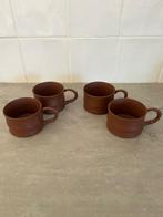 Set van 4 oude Chinese stenen theekopjes in zeer nette staat, Ophalen of Verzenden, Zo goed als nieuw, Porselein, Overige stijlen