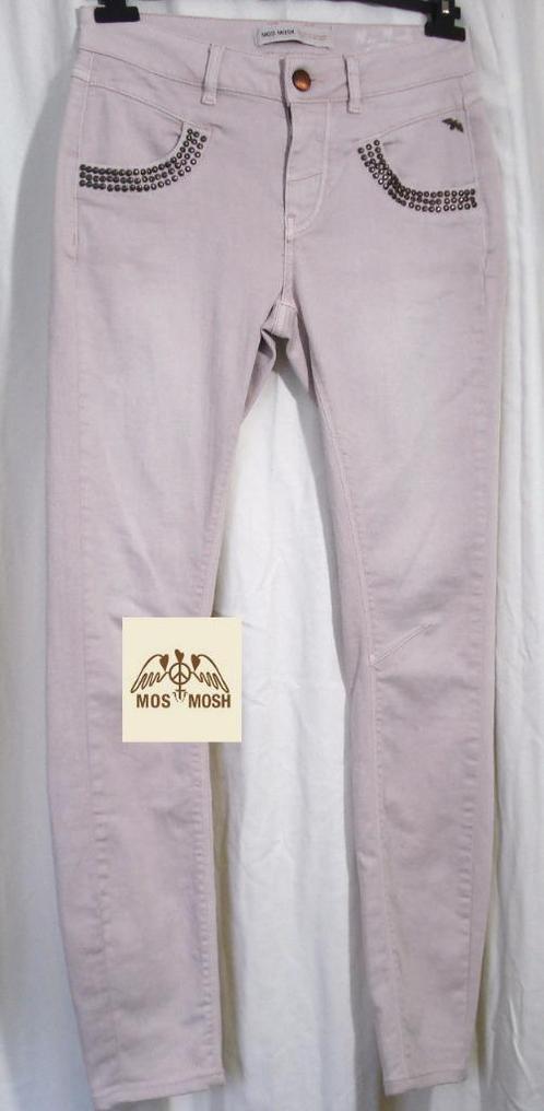 MOS MOSH🌸 skinny jeans zacht roze mt W 26, Kleding | Dames, Broeken en Pantalons, Zo goed als nieuw, Maat 34 (XS) of kleiner