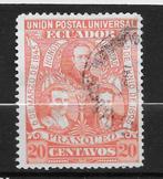 Ecuador 1896, Postzegels en Munten, Postzegels | Amerika, Verzenden, Gestempeld, Zuid-Amerika