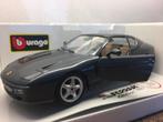 Model auto Bburago Ferrari 456gt 1992 Nieuw donker blauw 06, Hobby en Vrije tijd, Modelauto's | 1:18, Ophalen, Nieuw, Auto, Bburago