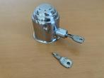 Metalen / chroom Trekhaakdop met 2 metalen sleutels, Ophalen of Verzenden, Gebruikt