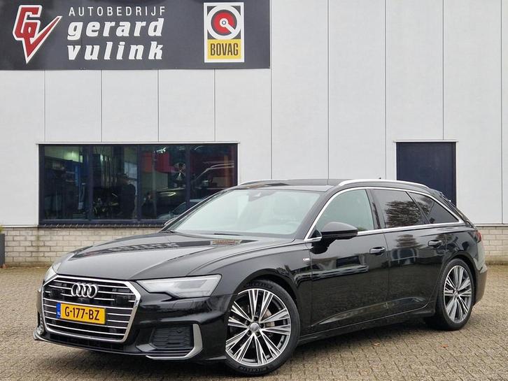 Audi A6 Avant 40 TDI 204PK Design Pro Line Plus S-LINE LEER, Auto's, Audi, Bedrijf, Te koop, A6, 360° camera, ABS, Airbags, Airconditioning