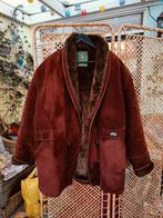 Vintage warme jas maat XL XXL XXXL rood bruin winterjas, Kleding | Dames, Bruin, Maat 46/48 (XL) of groter, Ophalen of Verzenden