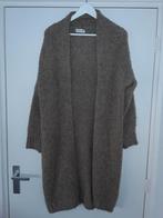 Transfer Beige Lang Gehaakt Vest Maat 3 = Maat M/L, Maat 38/40 (M), Beige, Ophalen of Verzenden, Zo goed als nieuw