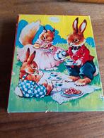 Vintage houten legpuzzel, Ophalen, 10 tot 50 stukjes, Gebruikt