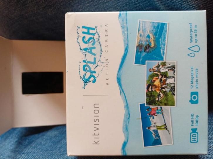 KitVision SPLASH, Audio, Tv en Foto, Actiecamera's, Zo goed als nieuw, Overige merken, Ophalen of Verzenden
