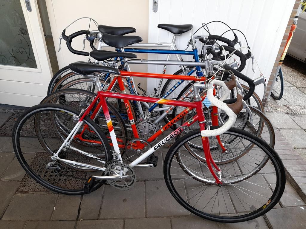 Diverse Peugeot racefietsen oldtimer, Eroica, Fietsen en Brommers, Fietsen | Oldtimers, Ophalen