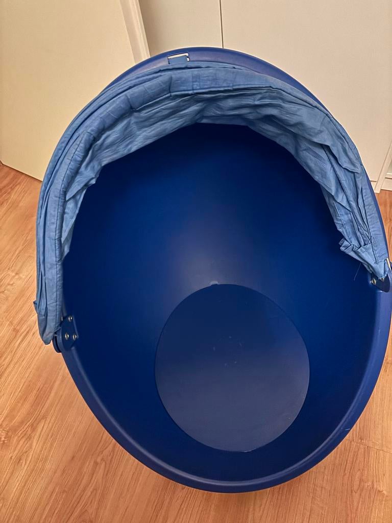 2x Blauwe IKEA Stoel - Perfect voor Kinderen, Ophalen, Kunststof, Gebruikt, Twee