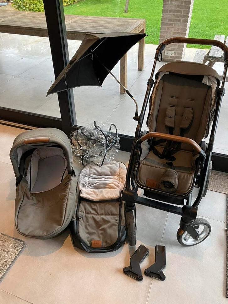 Kinderwagen mutsy nio 2021 incl reiswieg, Kinderen en Baby's, Kinderwagens en Combinaties, Gebruikt, Kinderwagen, Mutsy, Verstelbare duwstang