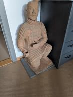 Chinese terracotta krijger 80 cm hoog, Ophalen, Gebruikt